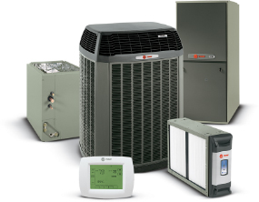 trane-air-conditioning-heating-product-collage